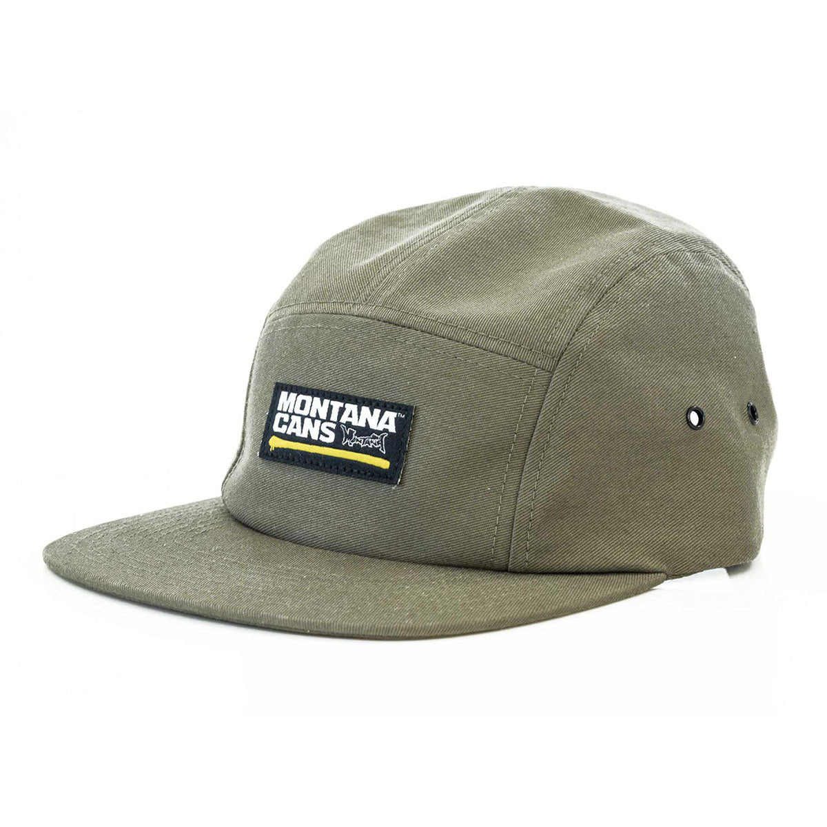 Montana Typo Logo 5-Panel Cap Khaki - image 1