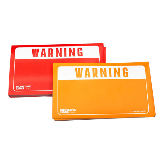 Montana Warning Stickers 100-Pack - image 1