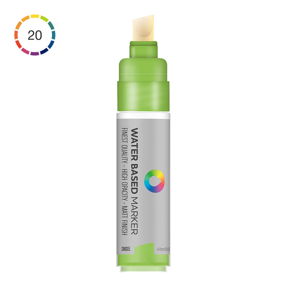 MTN Water Based Marker Chisel 8 mm - image 1