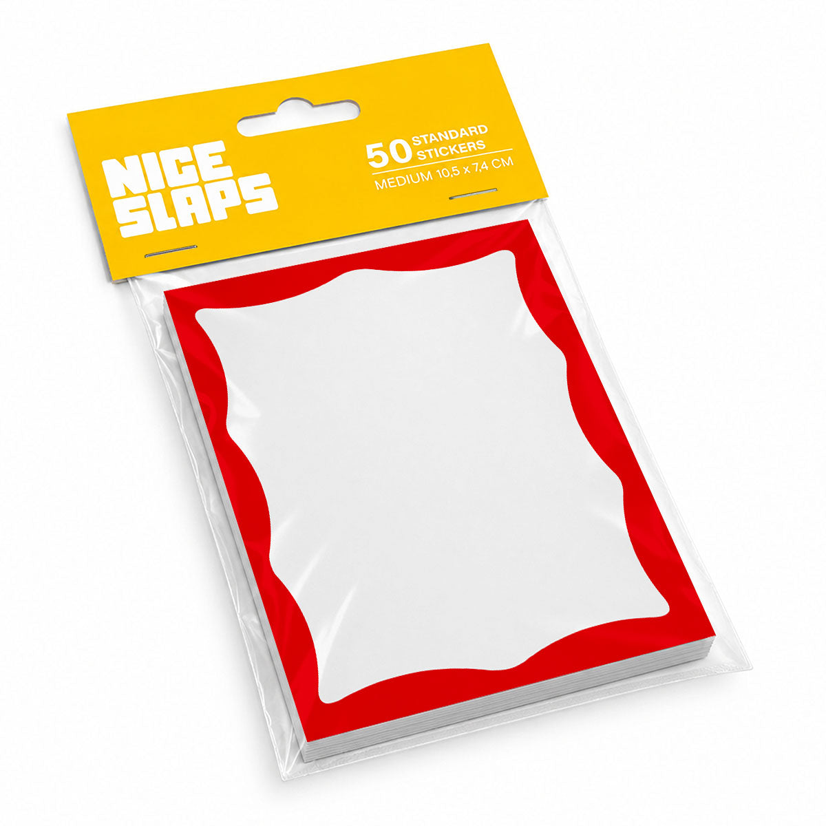 NICE SLAPS Standard Sticker Frame Red, Medium 50pcs - image 3