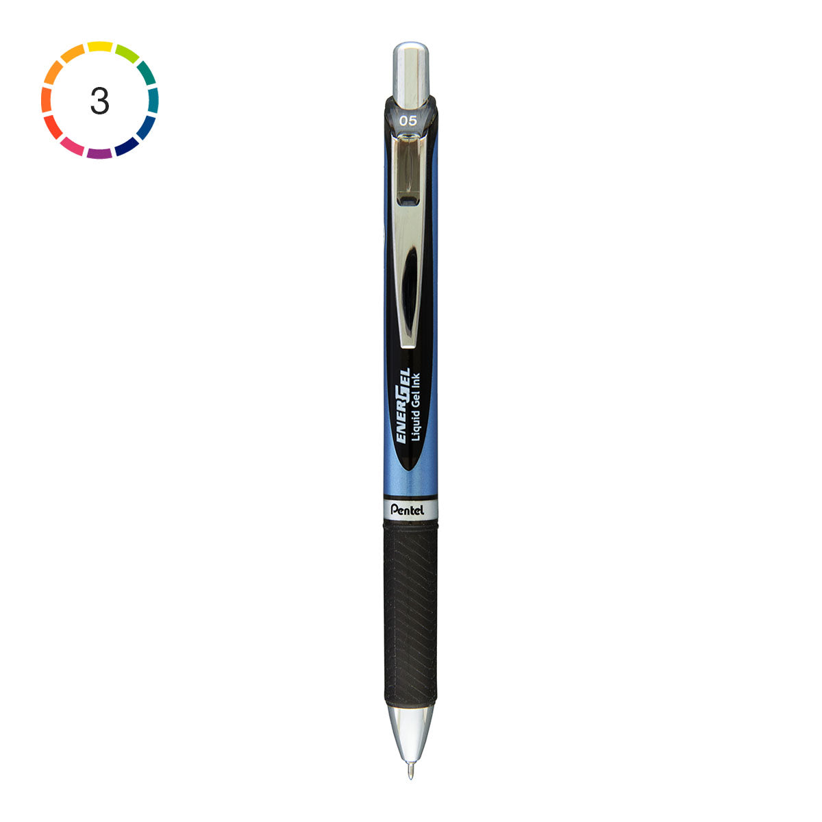Pentel EnerGel BLN75 Needle Point Rollerball Pen 0.5 mm - image 1