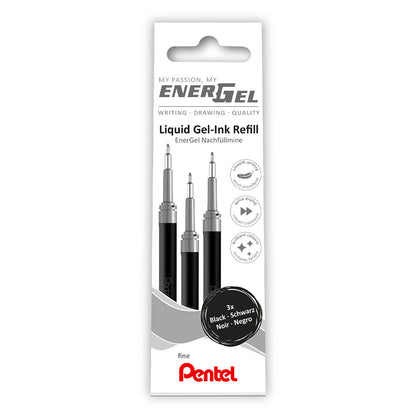 Pentel EnerGel LRN5 Needle Point Refill 0.5 mm 3-Pack - image 3