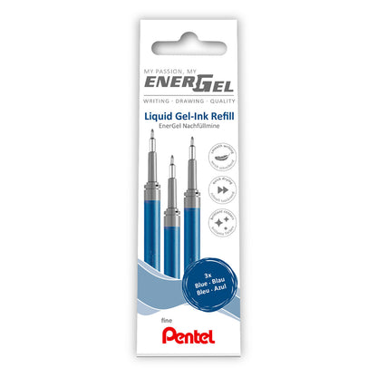Pentel EnerGel LRN5 Needle Point Refill 0.5 mm 3-Pack - image 5