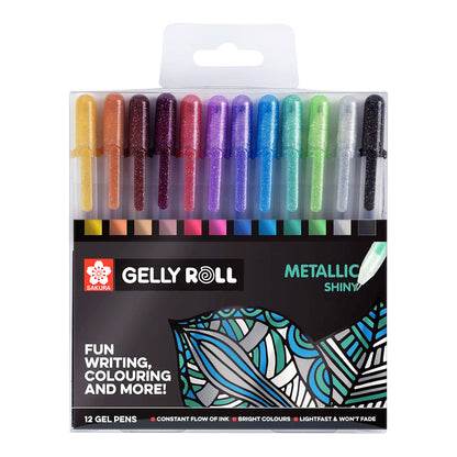 Sakura Gelly Roll 0.5 mm 12 set Metallic Colors - image 1