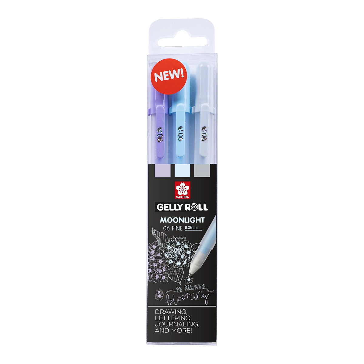 Sakura Gelly Roll 06 Moonlight 0.3 mm 3 set Calm Colors - image 1