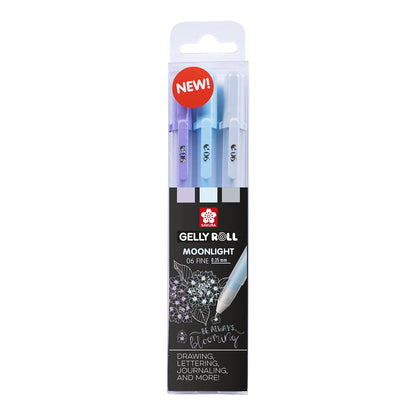 Sakura Gelly Roll 06 Moonlight 0.3 mm 3 set Calm Colors - image 1