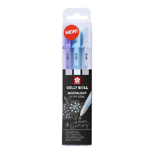 Sakura Gelly Roll 06 Moonlight 0.3 mm 3 set Calm Colors - image 1