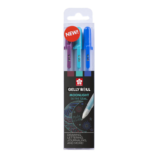 Sakura Gelly Roll 06 Moonlight 0.3 mm 3 set Galaxy Colors - image 1
