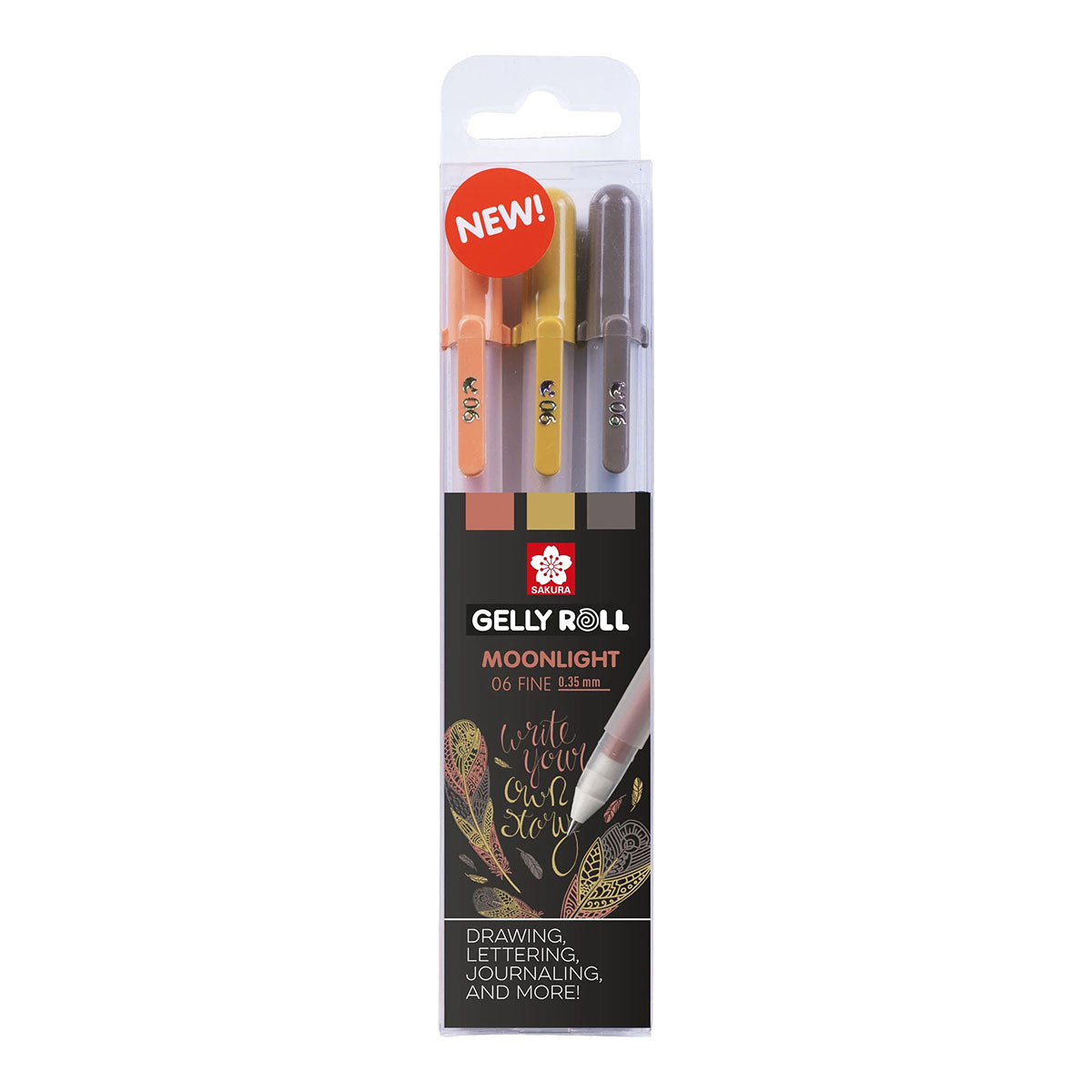 Sakura Gelly Roll 06 Moonlight 0.3 mm 3 set Nature Colors - image 1