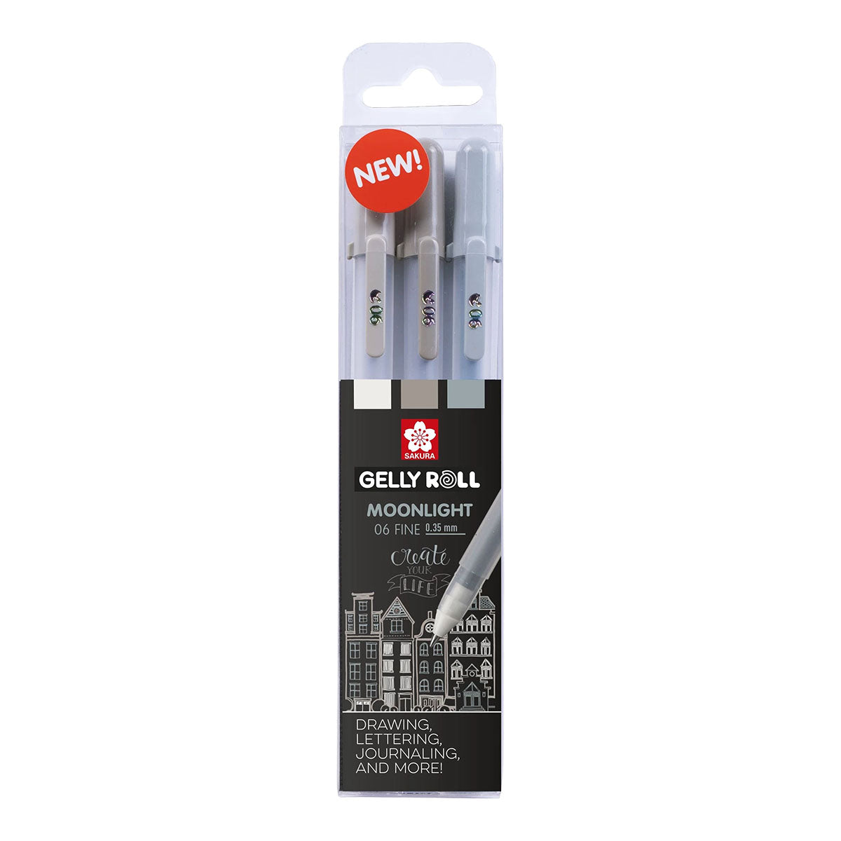 Sakura Gelly Roll 06 Moonlight 0.3 mm 3 set Urban Colors - image 1