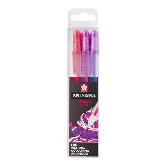 Sakura Gelly Roll 10 Metallic 0.5 mm 3 set Sweets Colors - image 1