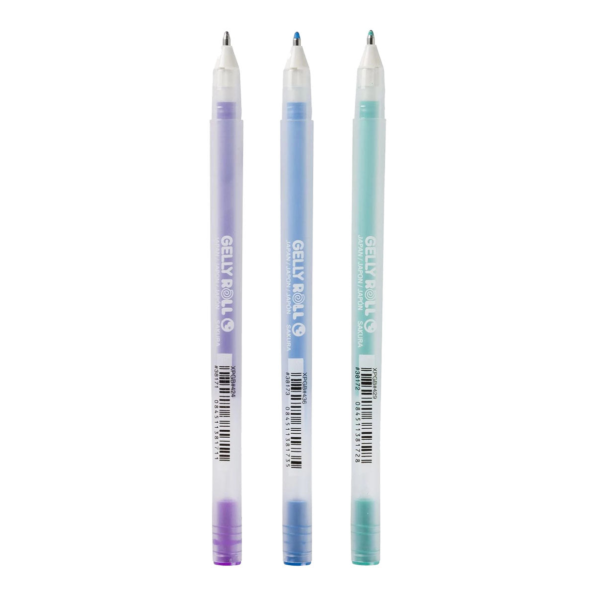 Sakura Gelly Roll 10 Moonlight 0.5 mm 3 set Ocean Colors - image 2