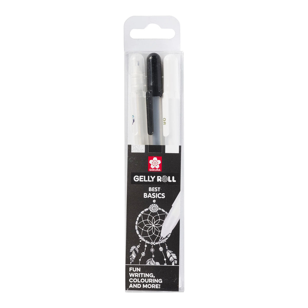 Sakura Gelly Roll 3 set Black, White, Clear Colors - image 1