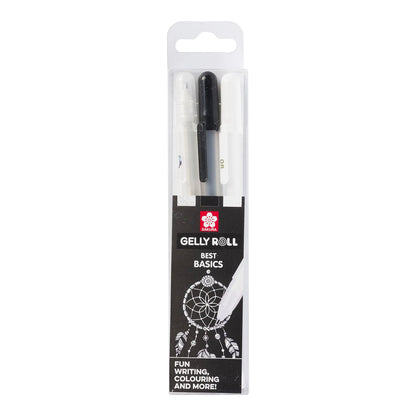 Sakura Gelly Roll 3 set Black, White, Clear Colors - image 1