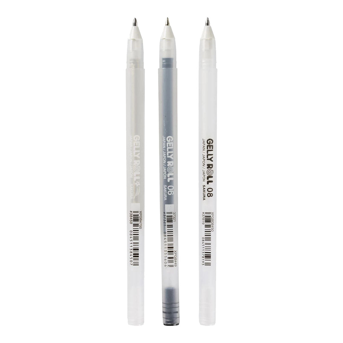 Sakura Gelly Roll 3 set Black, White, Clear Colors - image 2