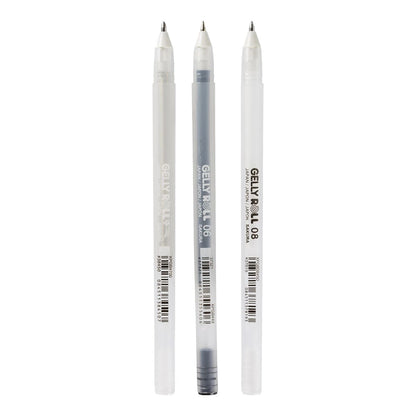 Sakura Gelly Roll 3 set Black, White, Clear Colors - image 2