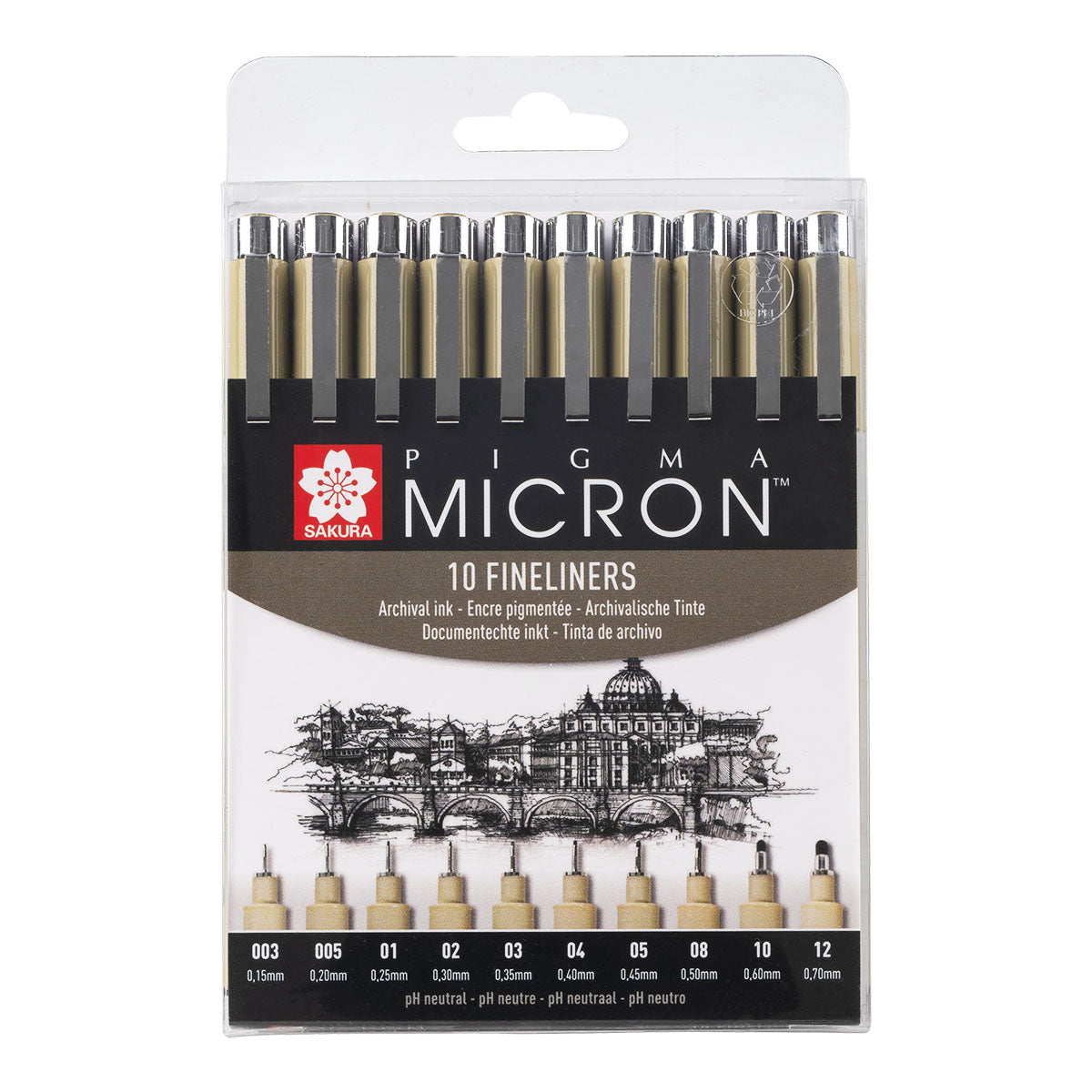 Sakura Pigma Micron Fineliner 10 set - image 1