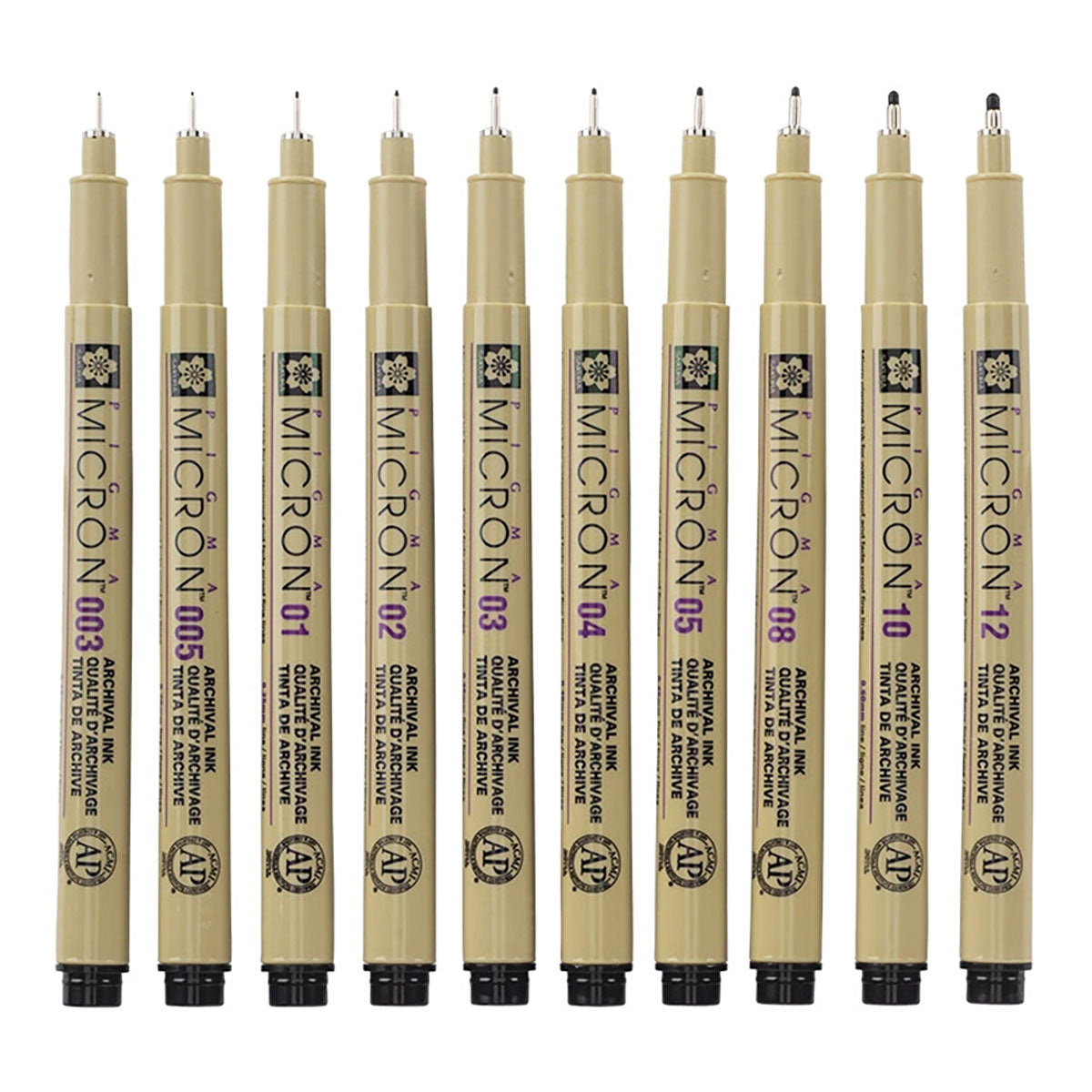 Sakura Pigma Micron Fineliner 10 set - image 2