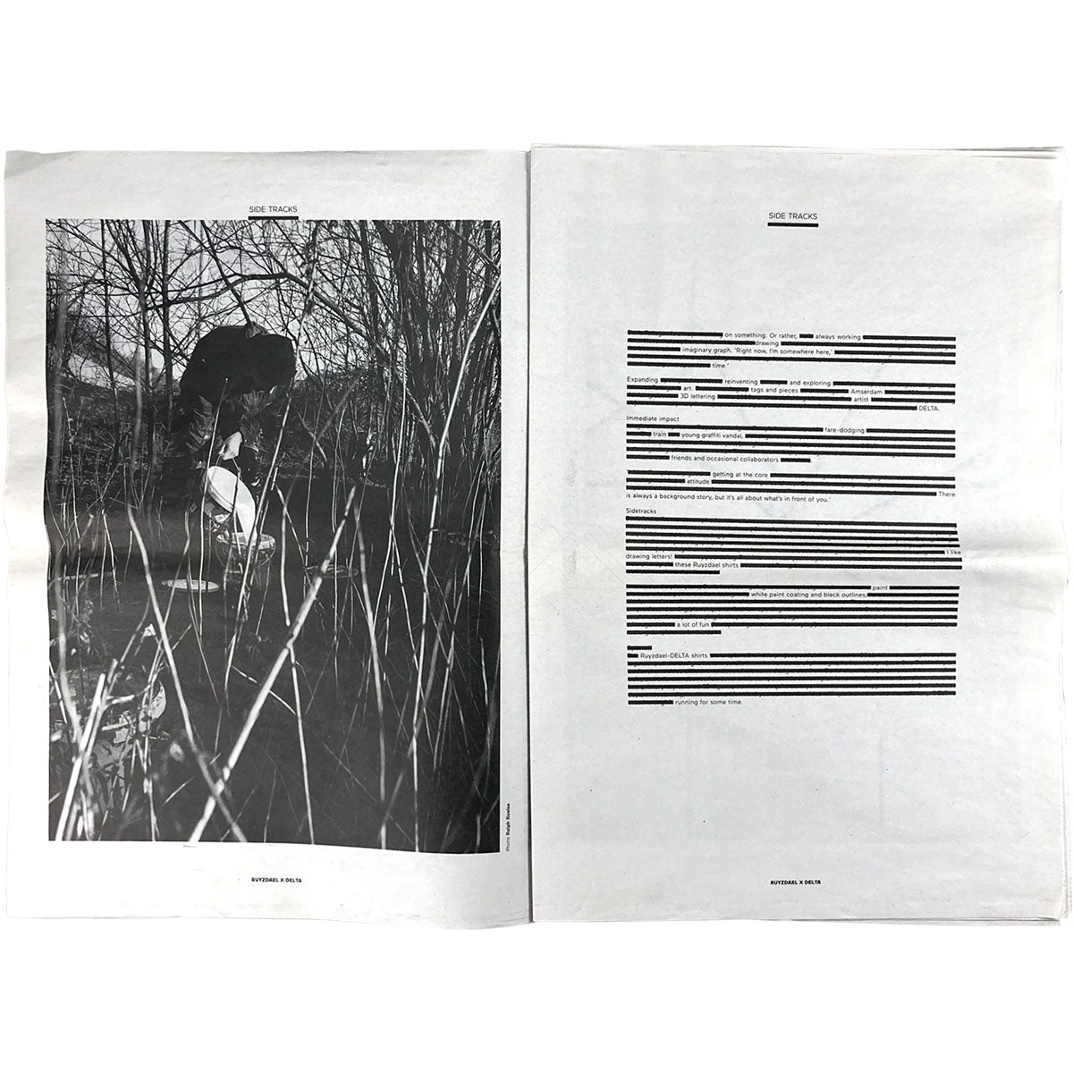 Side Tracks DELTA x RUYZDAEL Zine - image 2