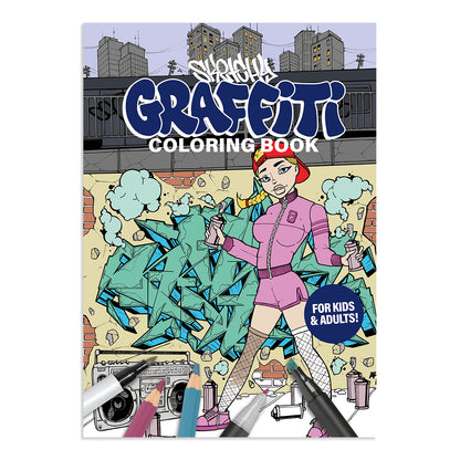Sketchy Graffiti Coloring Book - image 1
