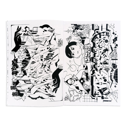 Sketchy Graffiti Coloring Book - image 2