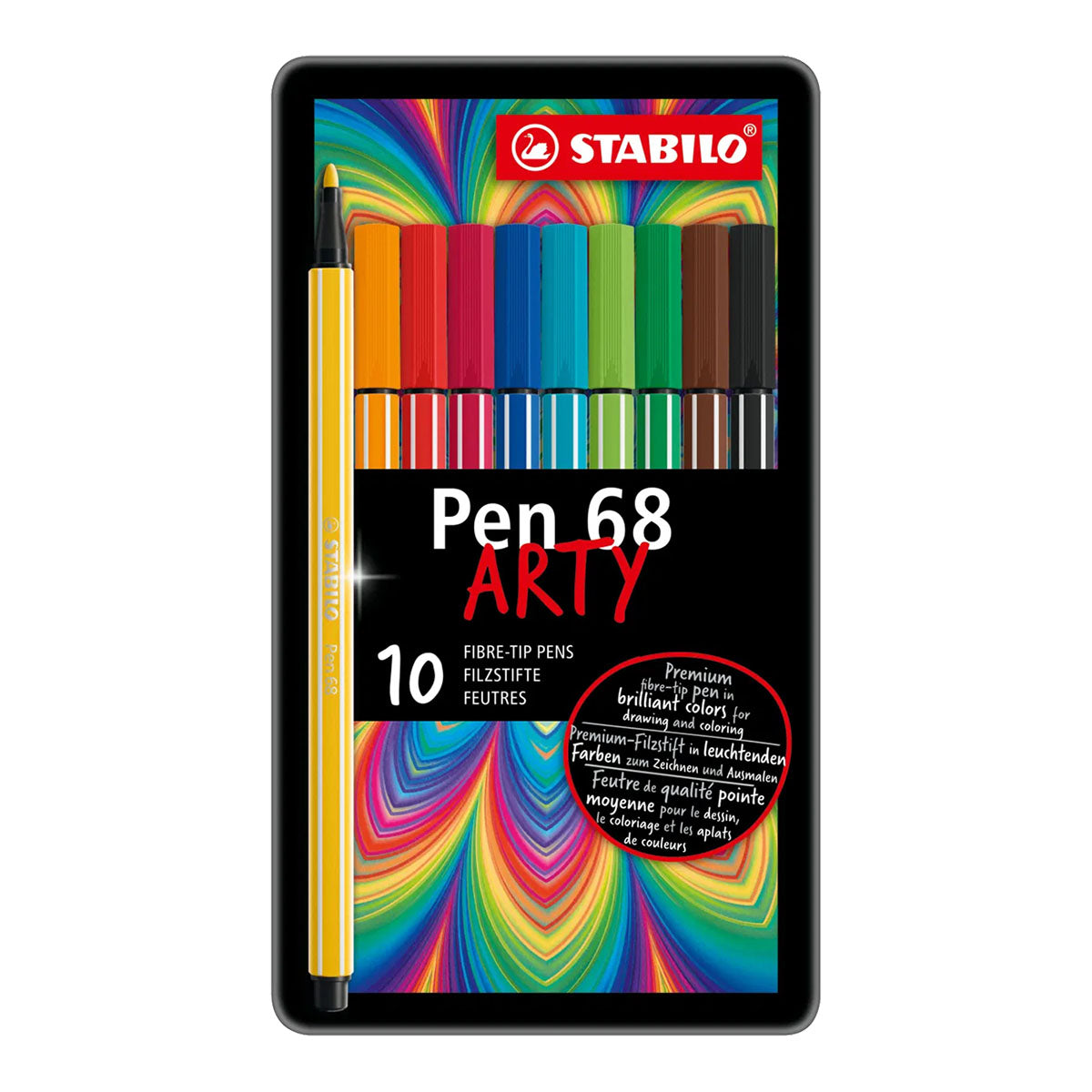 Stabilo Pen 68 Fiber-tip Arty 10 set - image 1
