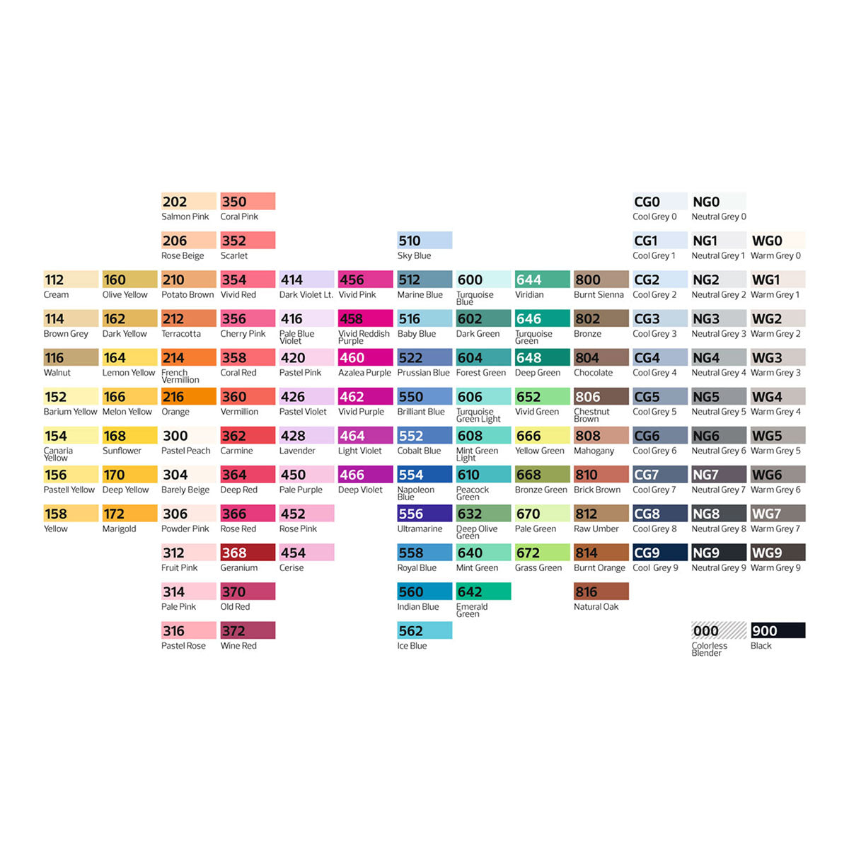 Stylefile Marker Brush 120 set Desktop Display - image 2
