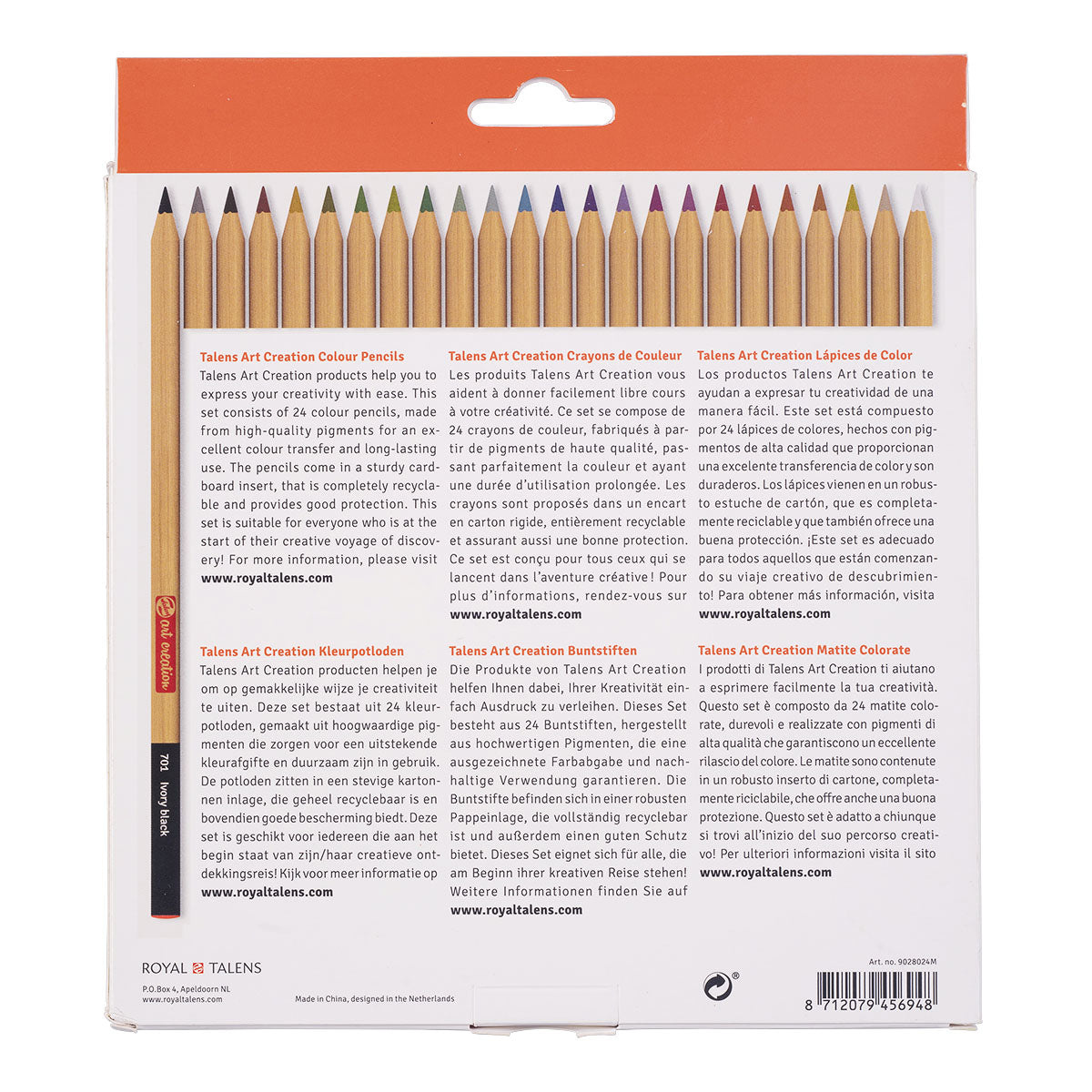 Talens Art Creation Colour Pencil 24 Set