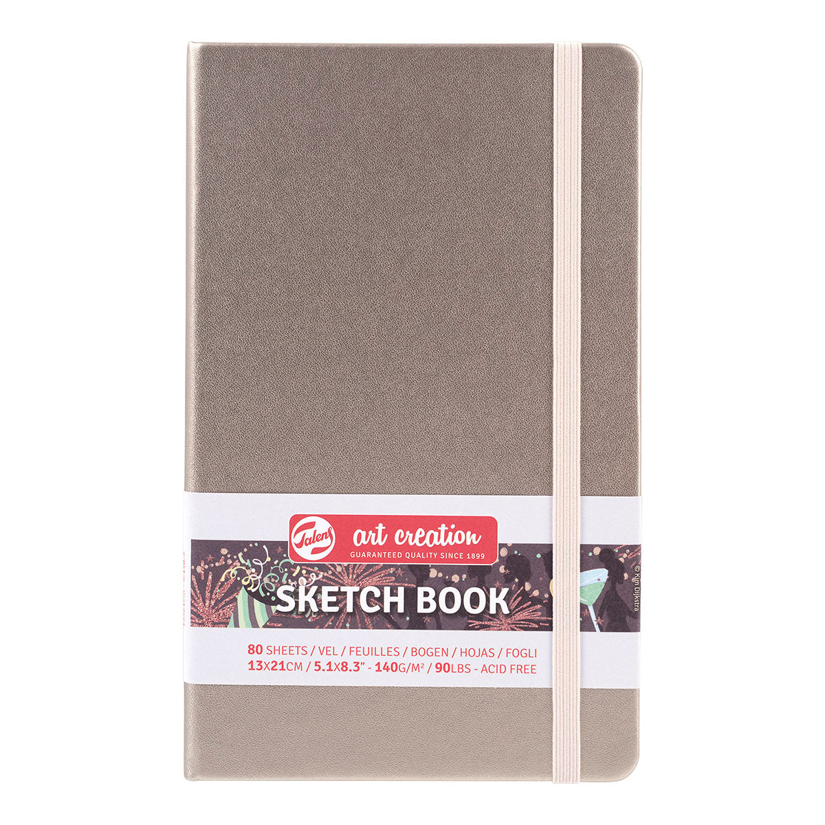 Talens Art Creation Hardcover Sketch Book 13x21cm 140g/80 ark