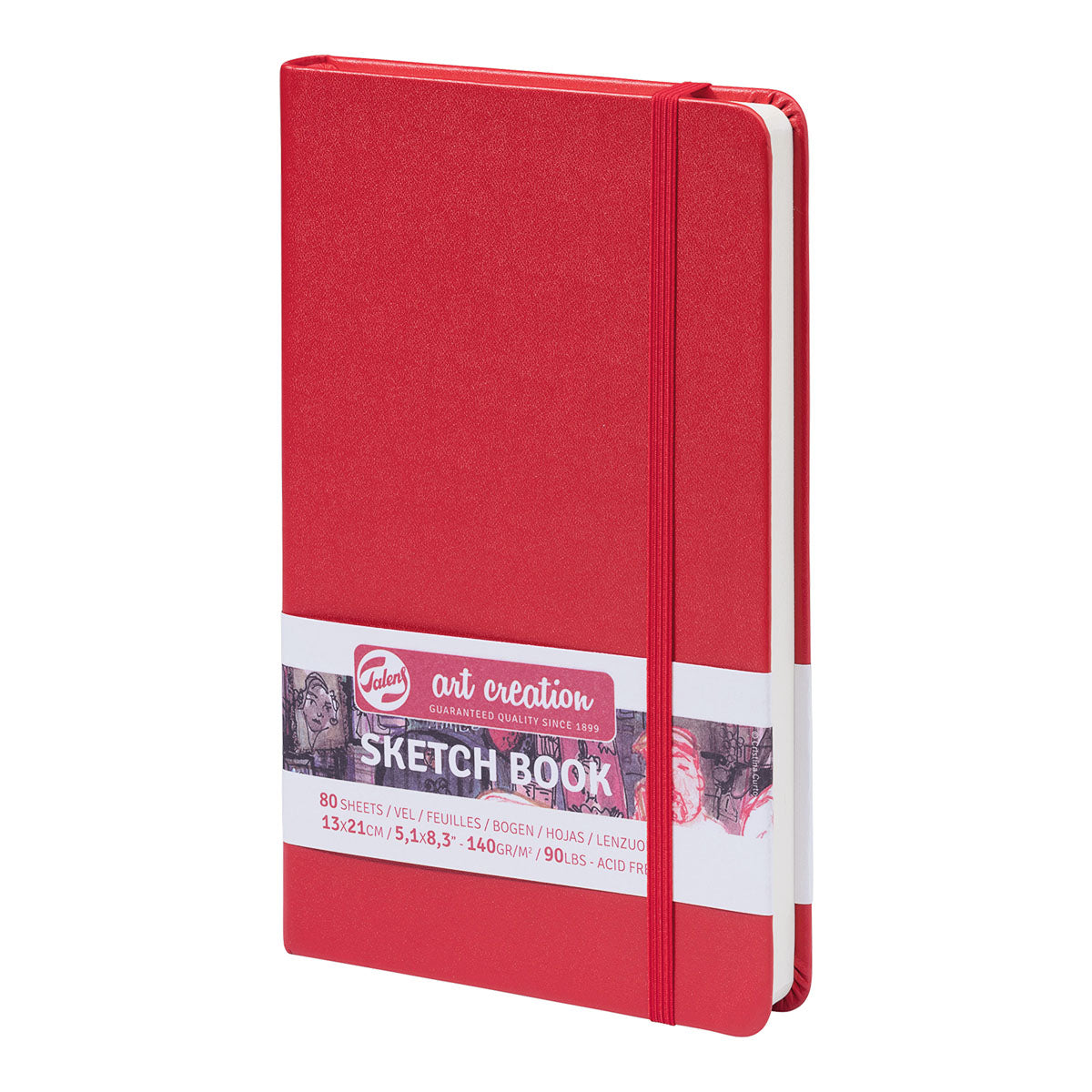 Talens Art Creation Hardcover Sketch Book 13x21cm 140g/80 ark