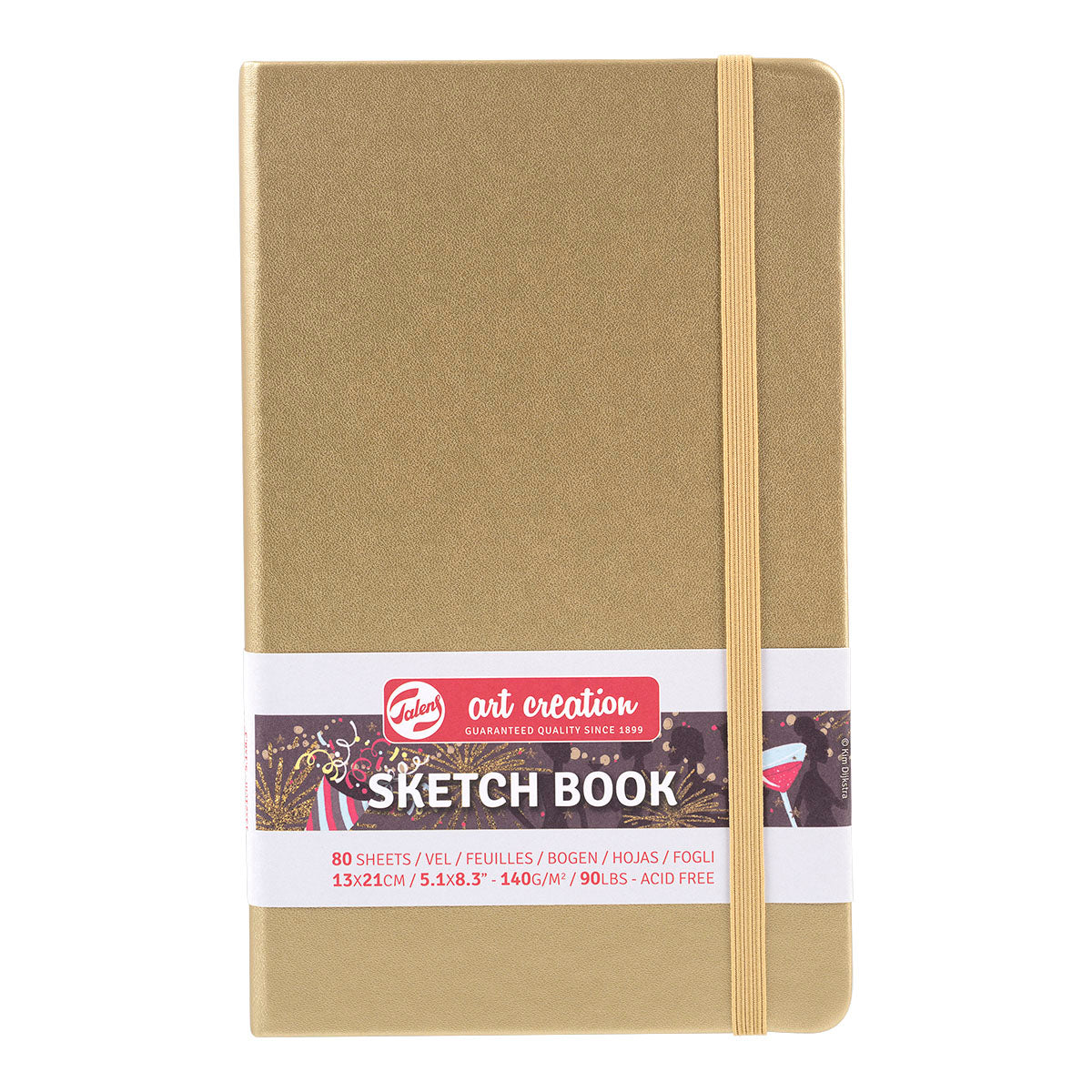 Talens Art Creation Hardcover Sketch Book 13x21cm 140g/80 ark
