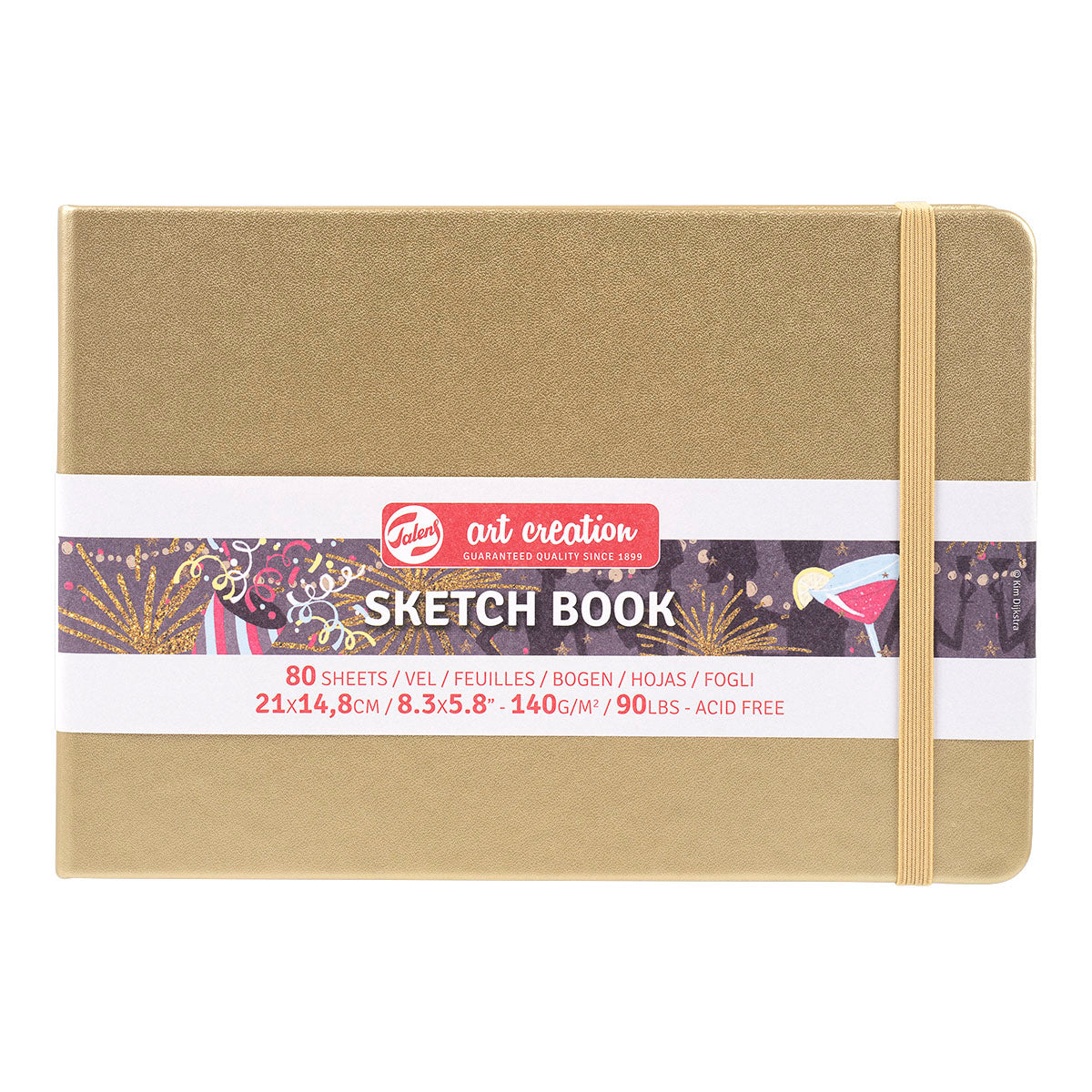 Talens Art Creation Hardcover Sketch Book 21x14cm 140g/80 ark