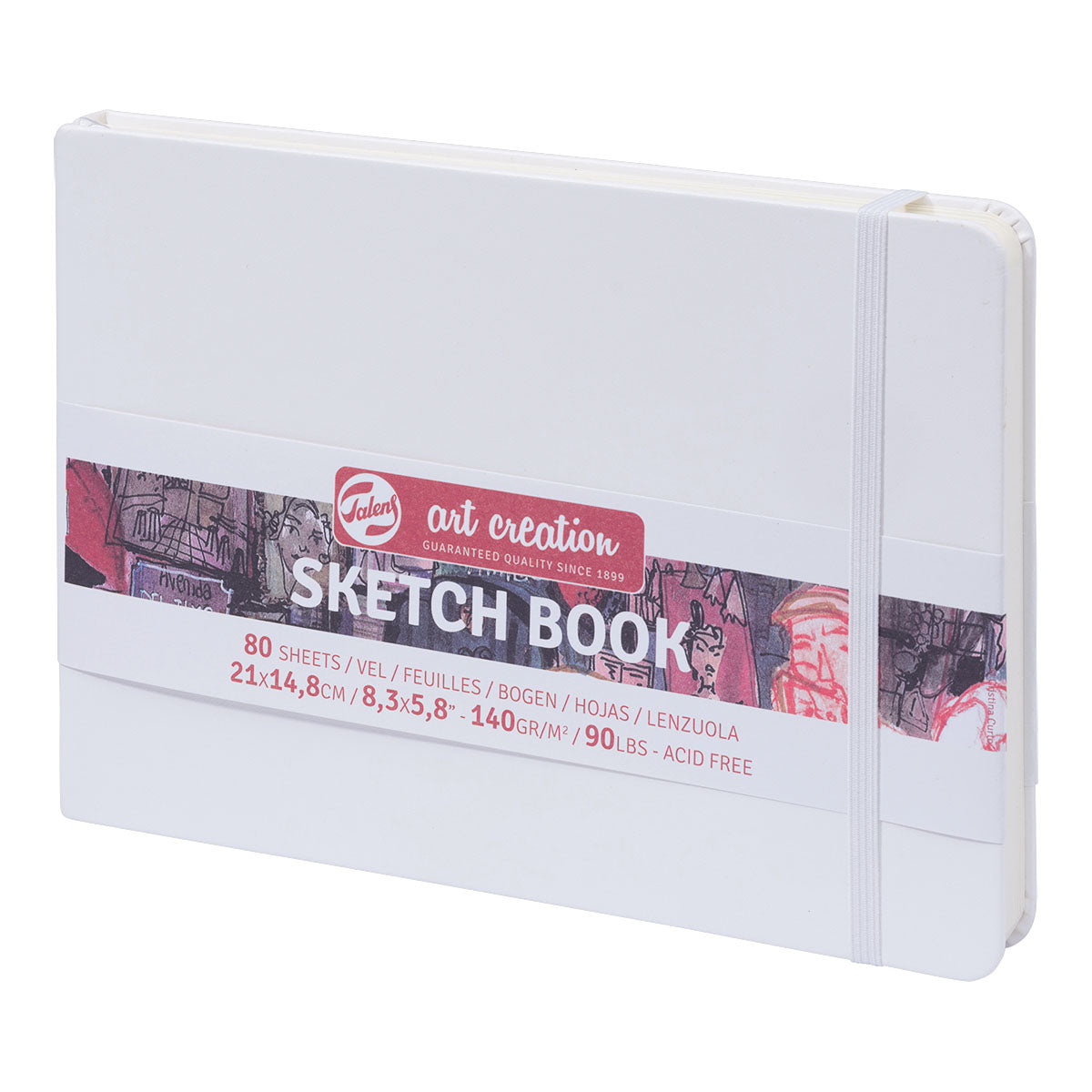 Talens Art Creation Hardcover Sketch Book 21x14cm 140g/80 ark