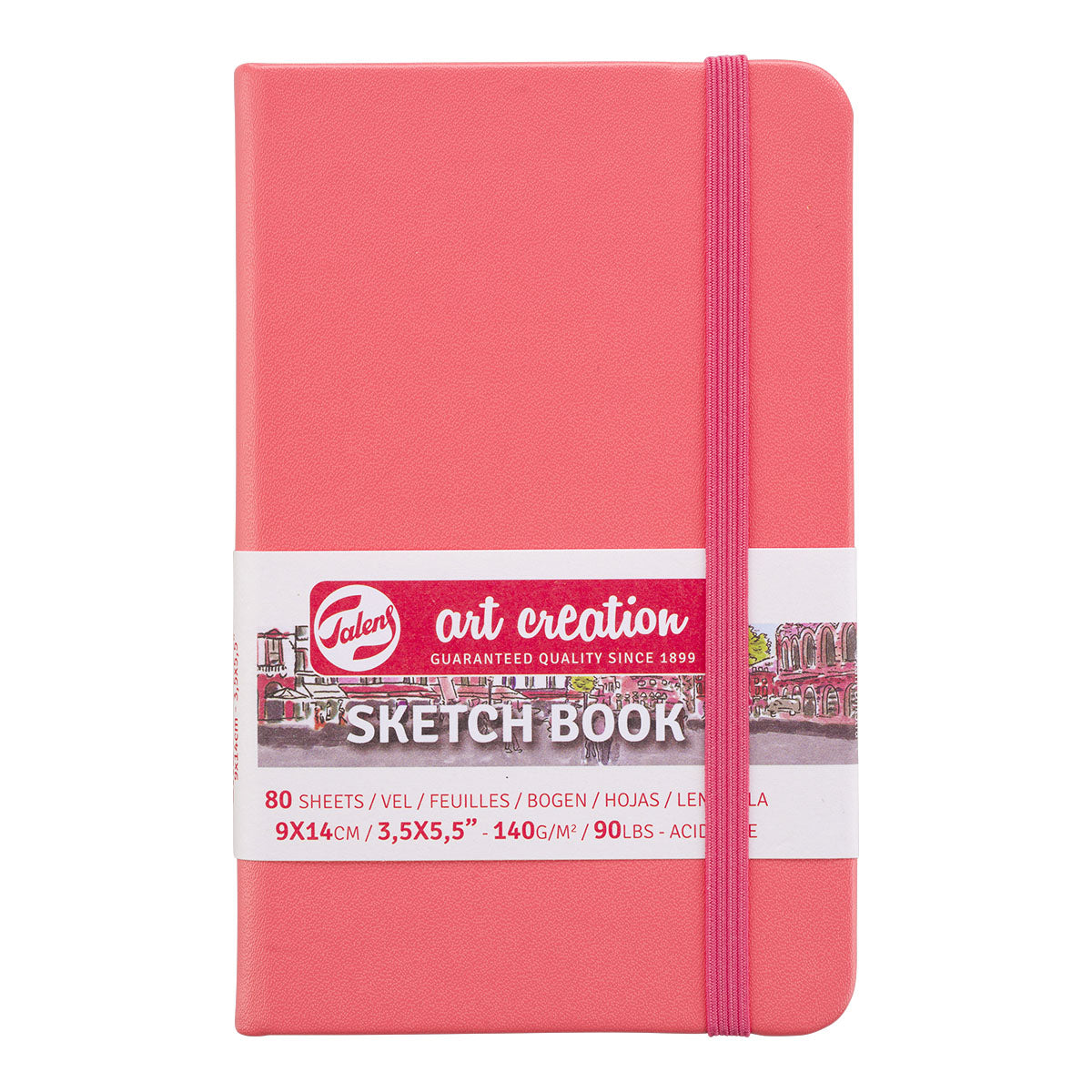 Talens Art Creation Hardcover Sketch Book 9x14cm 140g/80 ark