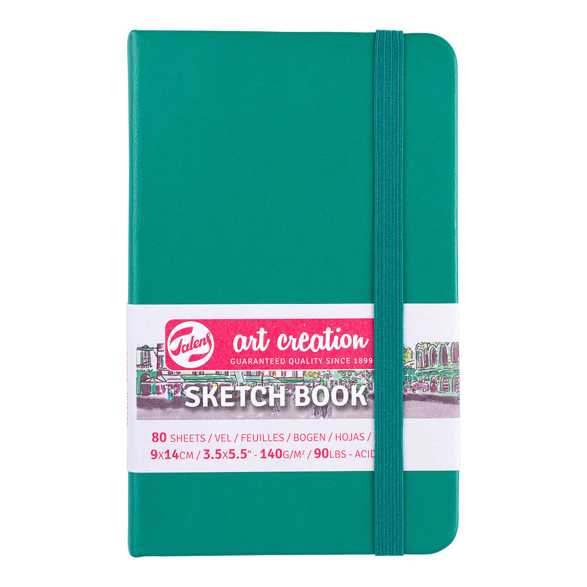 Talens Art Creation Hardcover Sketch Book 9x14cm 140g/80 ark