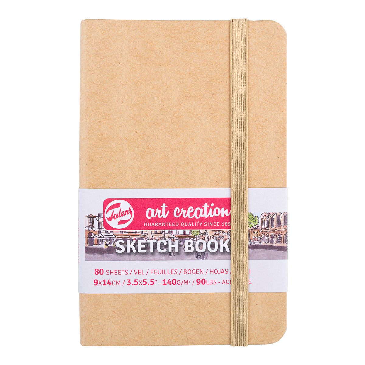 Talens Art Creation Hardcover Sketch Book 9x14cm 140g/80 ark