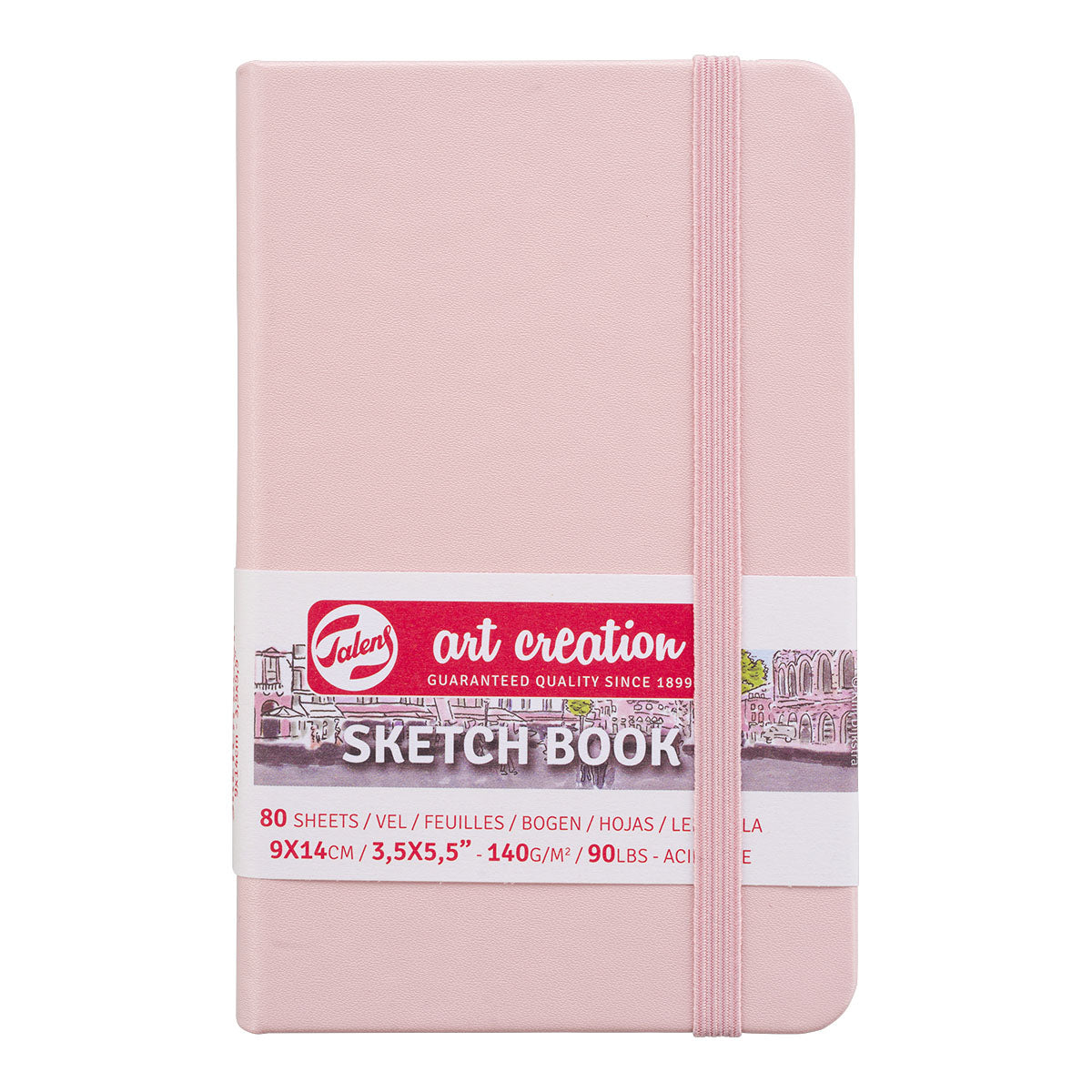 Talens Art Creation Hardcover Sketch Book 9x14cm 140g/80 ark