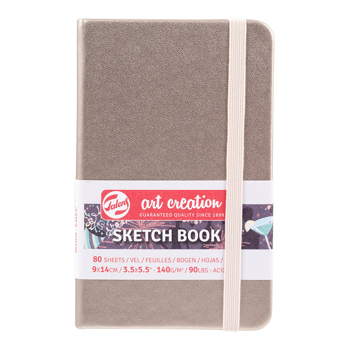 Talens Art Creation Hardcover Sketch Book 9x14cm 140g/80 ark