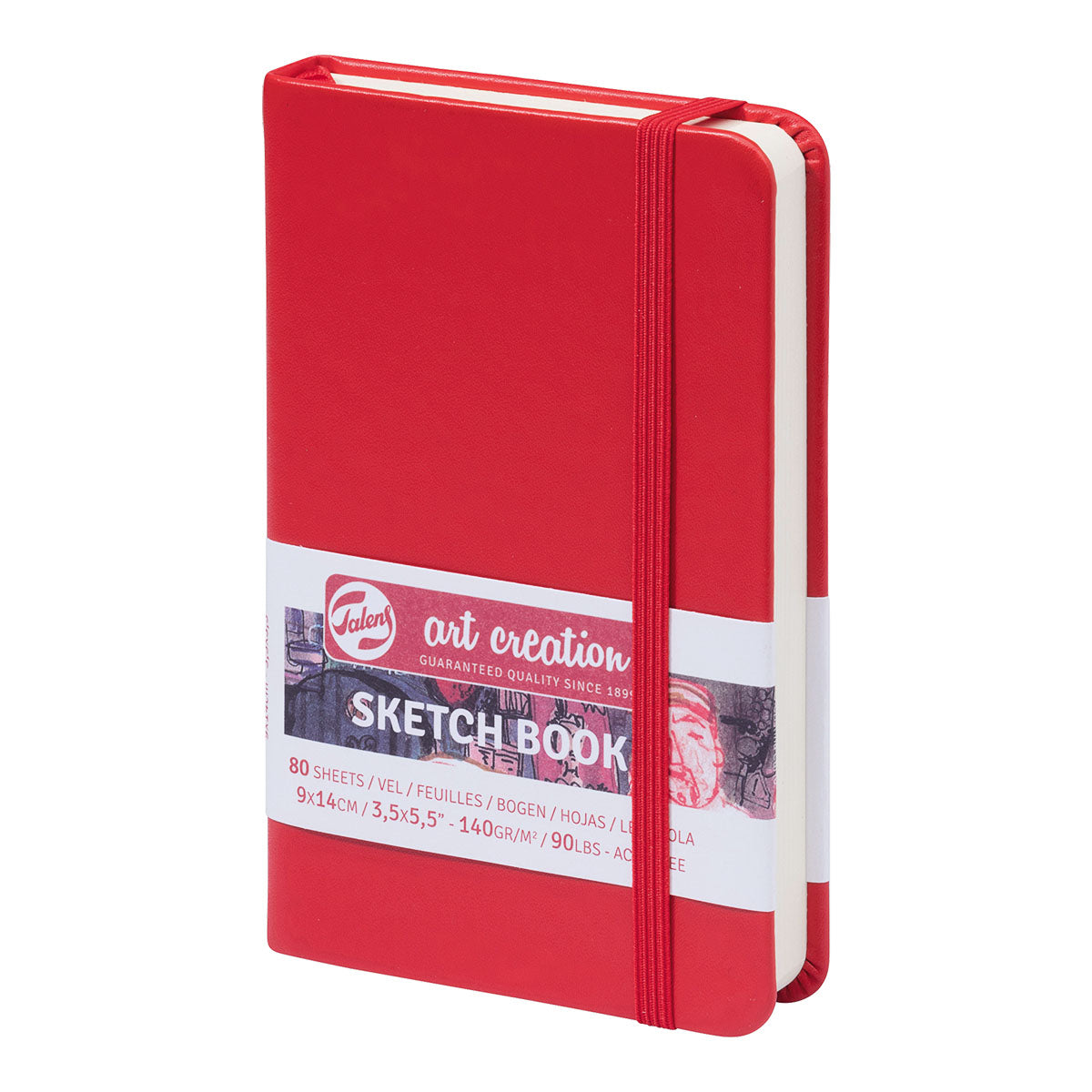 Talens Art Creation Hardcover Sketch Book 9x14cm 140g/80 ark