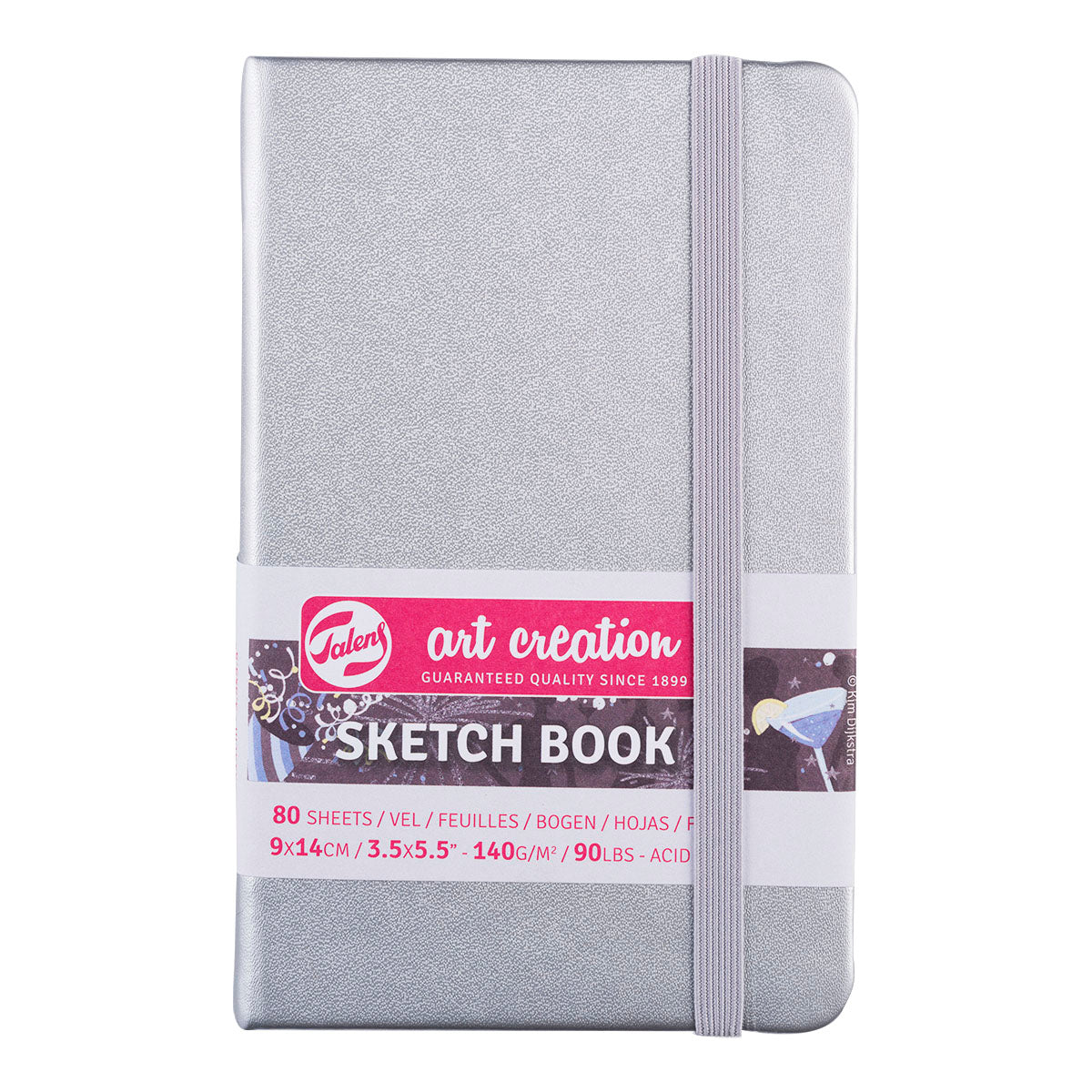 Talens Art Creation Hardcover Sketch Book 9x14cm 140g/80 ark