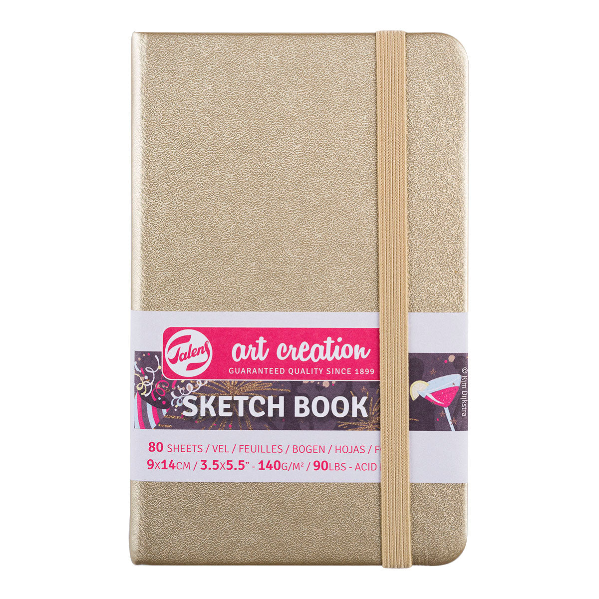 Talens Art Creation Hardcover Sketch Book 9x14cm 140g/80 ark
