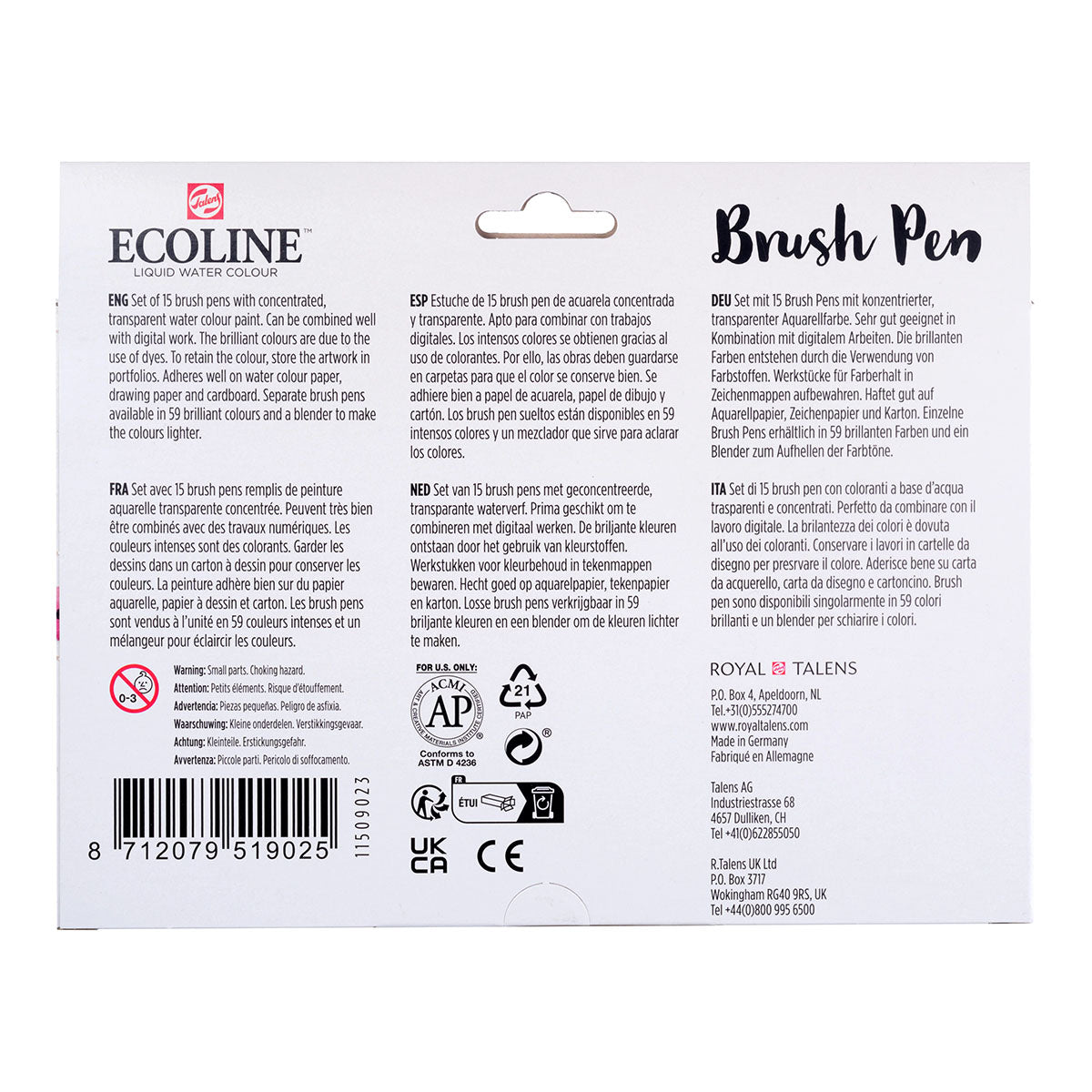 Talens Ecoline Brush Pen 15 set - image 5