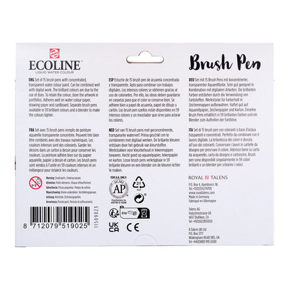 Talens Ecoline Brush Pen 15 set - image 5