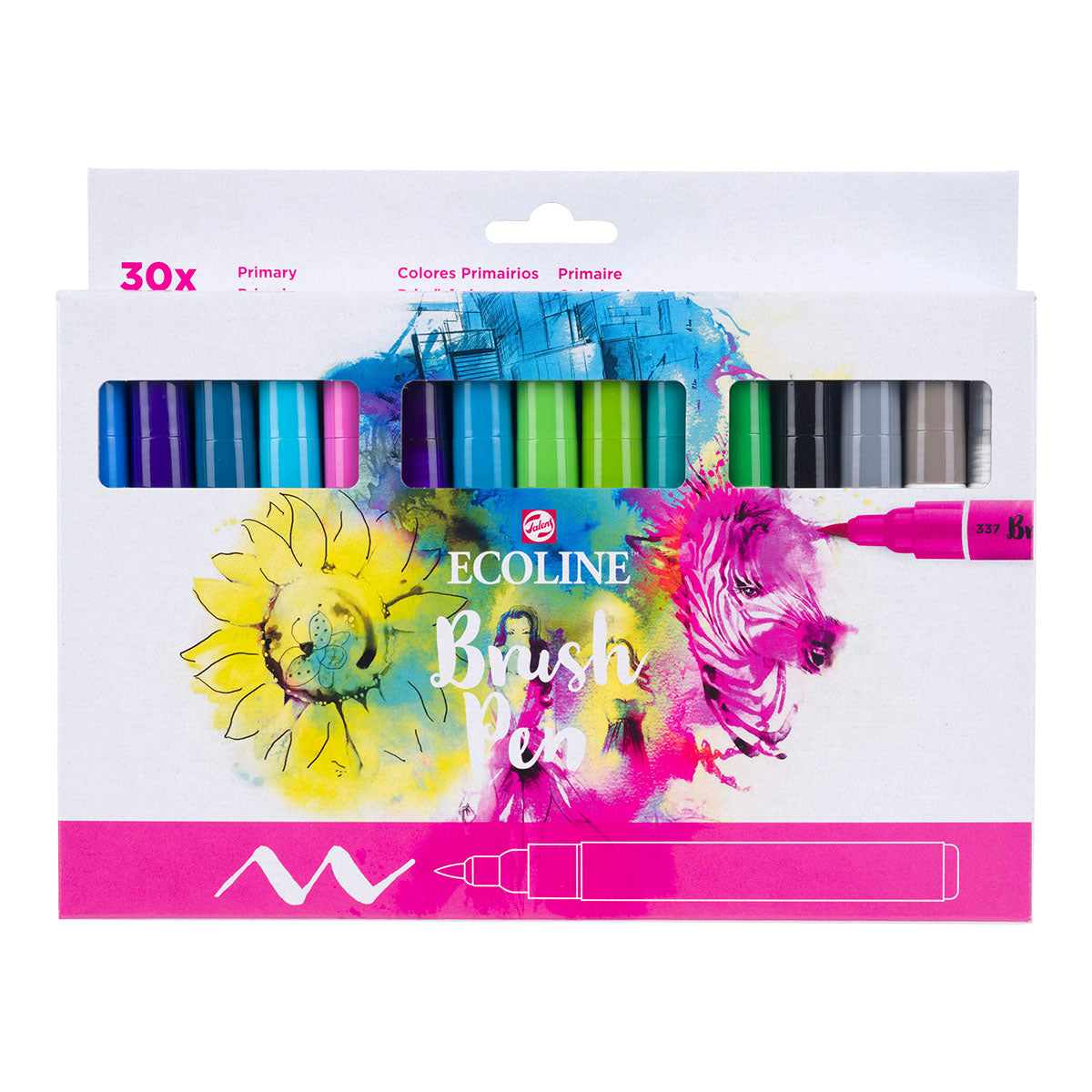 Talens Ecoline Brush Pen 30 set - image 1