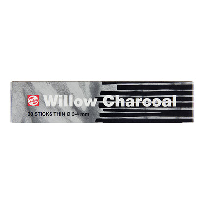 Talens Fine Art Charcoal Sticks Thin 3-4 mm 30 pcs - image 1