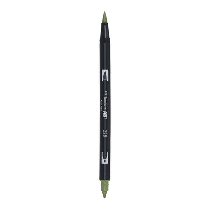 Tombow ABT Dual Brush Pen - 228 Gray Green