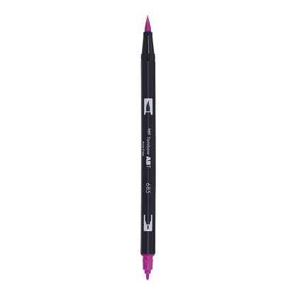 Tombow ABT Dual Brush Pen - 685 Deep Magenta
