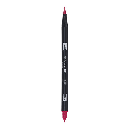 Tombow ABT Dual Brush Pen - 847 Crimson