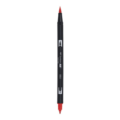 Tombow ABT Dual Brush Pen - 885 Warm Red