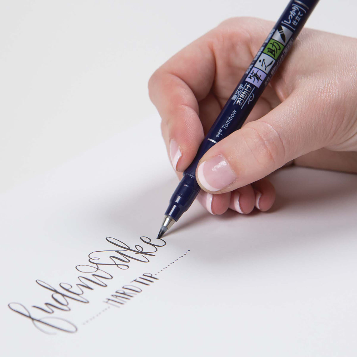 Tombow Fudenosuke WS-BH Calligraphy Brush Pen, Hard - image 4